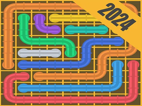 Play Connect Pipe! Color Puzzle Game - Free Online Puzzle