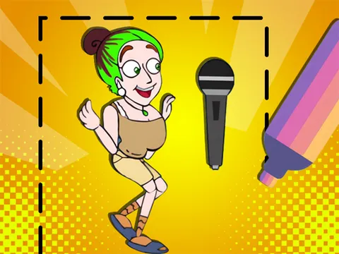 Play Draw Puzzle Tricky City - Free Online Puzzle