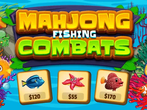 Play Mahjong Fishing Combats - Free Online Puzzle