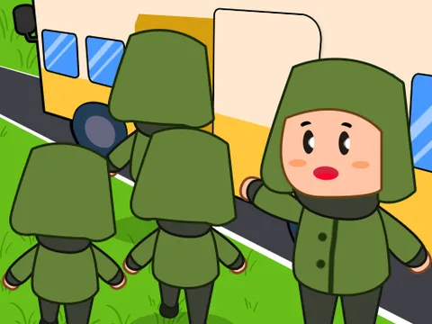 Play Mart Puzzle Bus Jam - Free Online Puzzle