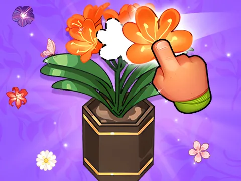 Play Mart Puzzle Flower Match - Free Online Puzzle