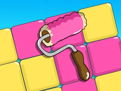 Play Paint Tiles Puzzle - Free Online Puzzle