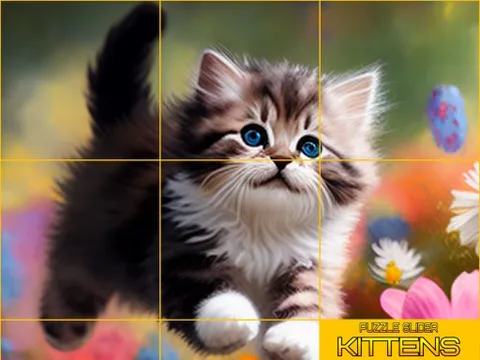 Play Puzzle Sliding   Kittens - Free Online Puzzle