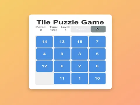 Play Tile Puzzle Game - Free Online Puzzle